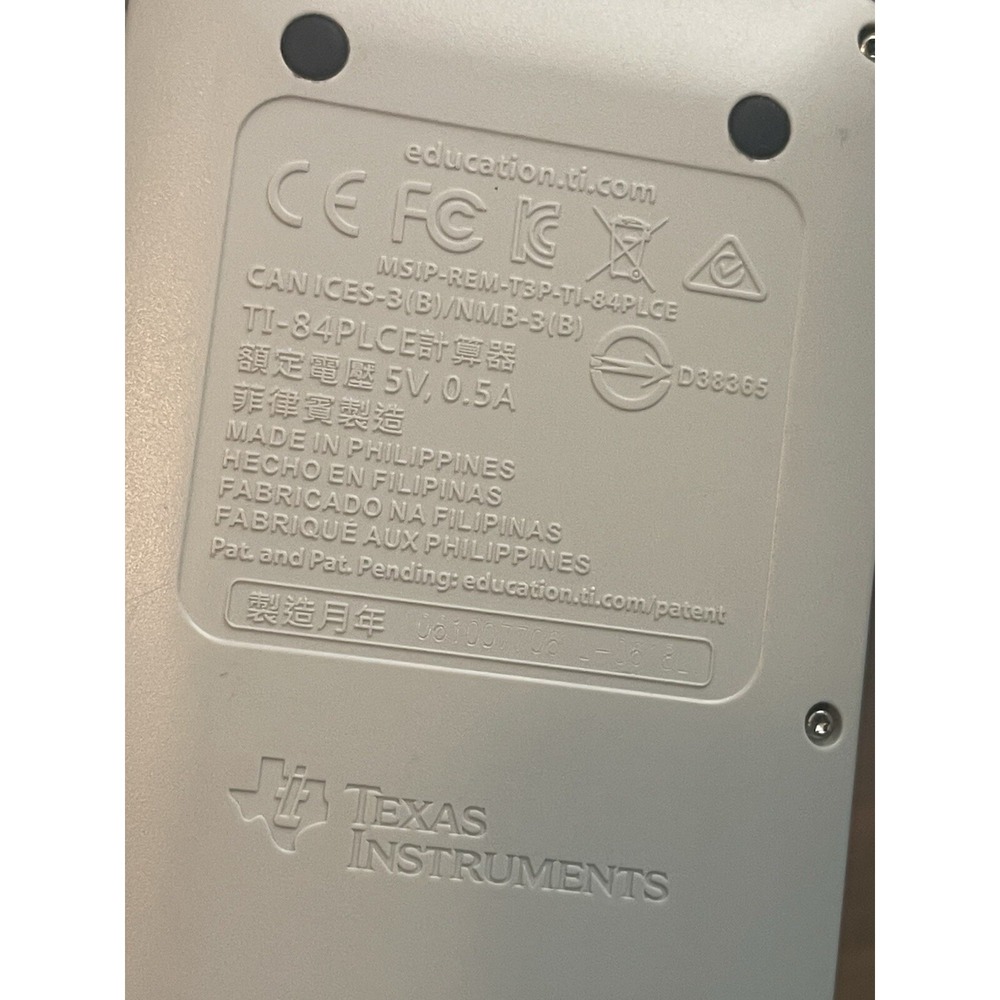 Texas Instruments TI-84 Plus‎ CE Graphing Calculator - Picture 6 of 7
